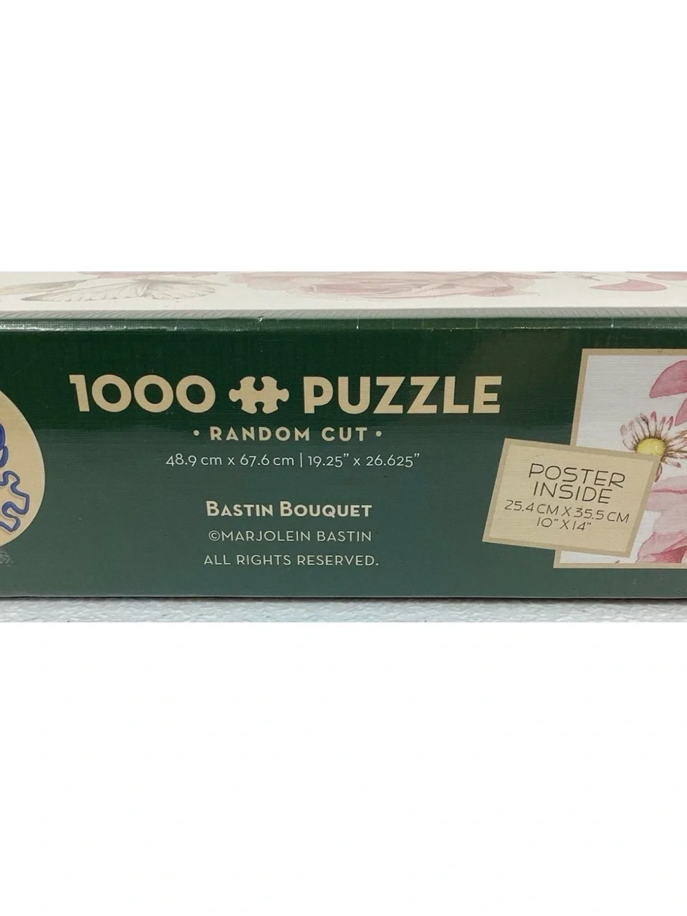 Cobble Hill Marjolein Bastin Floral Butterfly Bouquet 1000 pc puzzle sealed